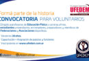 Programa de Voluntariado para los III Juegos UFEDEM 2022