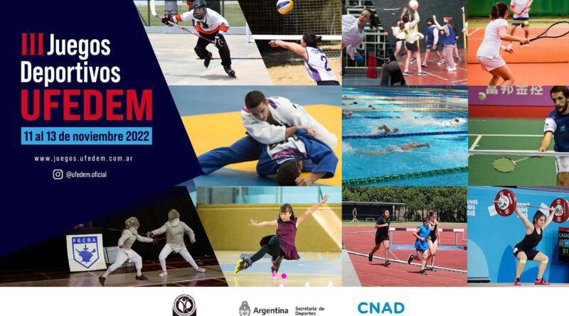 Lanzamiento Oficial de los III Juegos UFEDEM 2022
